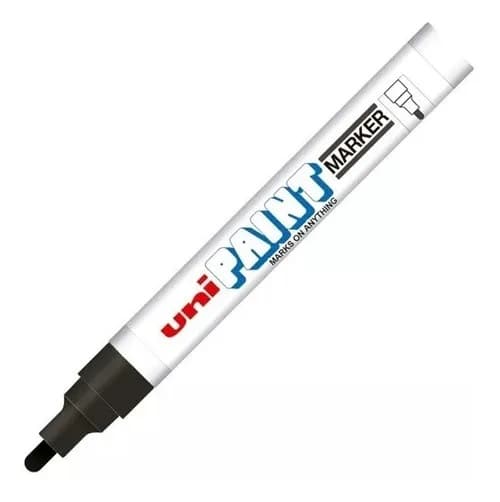 Marcador UNI PAINT PX20NE - Negro, venta individual.