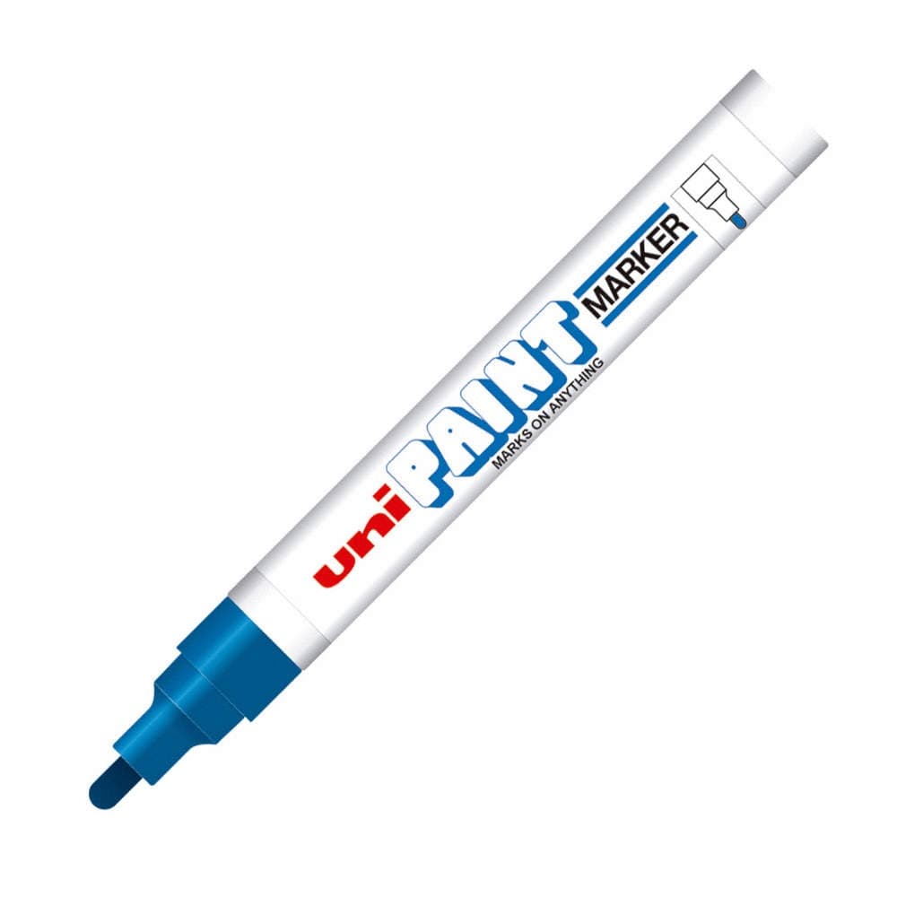 Marcador UNI PAINT PX20AZ - Azul, venta individual.