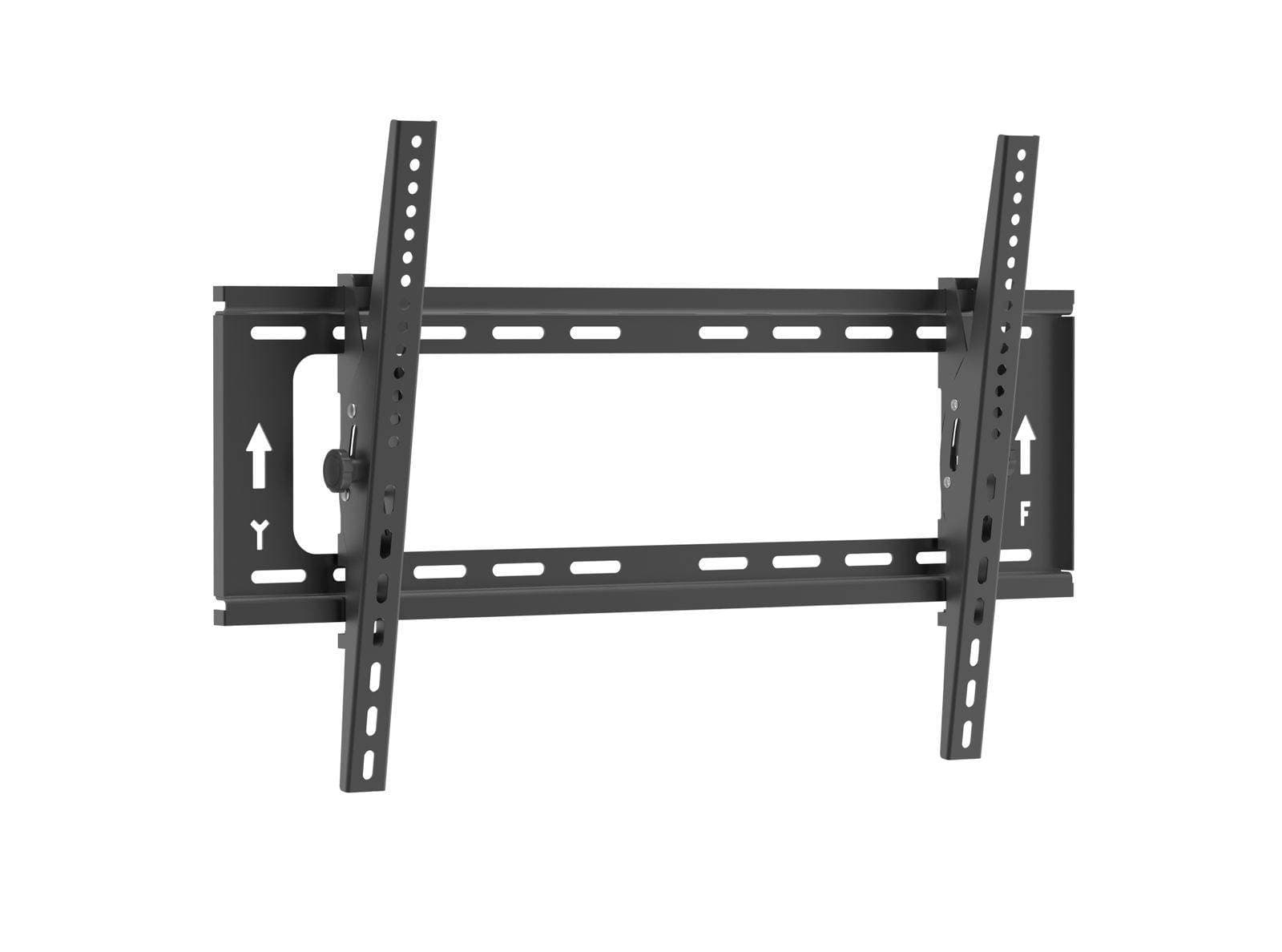 Soporte fijo con inclinación para TVs de 50 a 100 - fabricado en acero laminado SPCC (1.5mm-2.0mm). VESA 800x600mm.