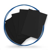 Cubierta MAE Carta Negro Transporte 25 Juegos PENT-25 -