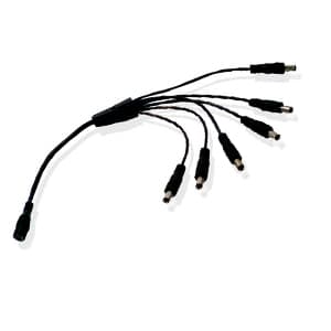 Distribuidor Pulpo 1 a 6 Canales ENSON ENS-DC16 - Negro