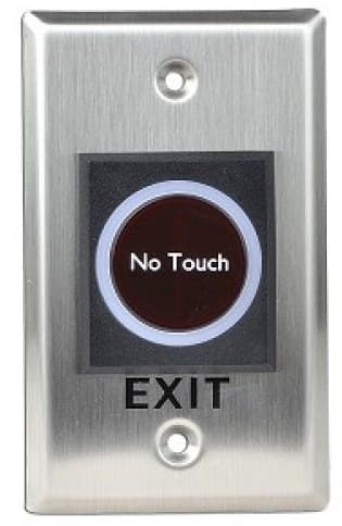 Control de acceso ZK TECO TOUCH K-1 - Botón Liberador, IP65