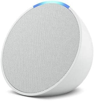 Amazon Echo Pop Con Asistente Virtual Alexa Glacier White -