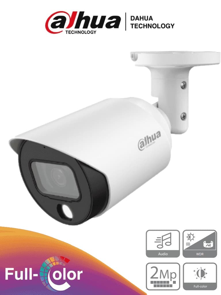 Cámara Análoga Bala Dahua Technology HAC-HFW1239TN-A-LED-0360B