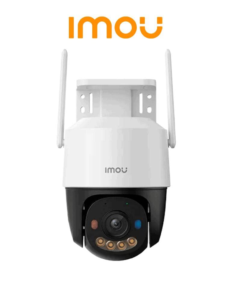 CAMARA IMOU Cruiser SC 5MP IPC-K7FN-5H0WE - IP PT de 5 MP/Wifi/Full C/luces Rojo-Azul/Audio 2 Vías/30 M IR/Sirena de 110 dB/Ranura para MicroSD/ IP66 -