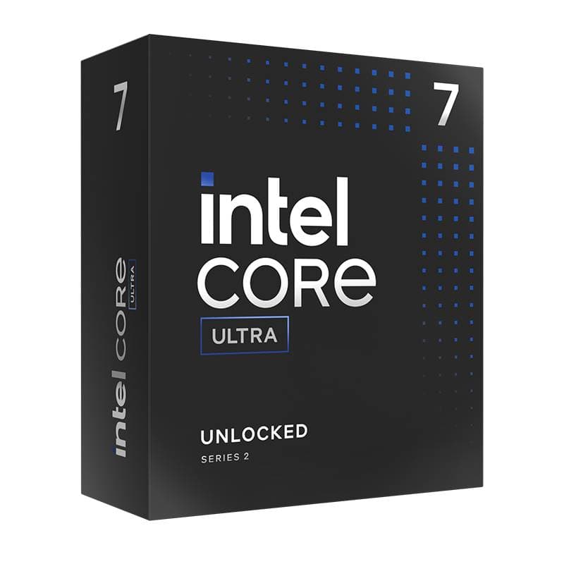 Procesador Gaming Intel Core ULTRA 7 - 265K de 5.5 GHz Max Turbo - 20 Core, 33 Tops (IA), requiere DISIPADOR (MOTHERBOARD LGA 1851)