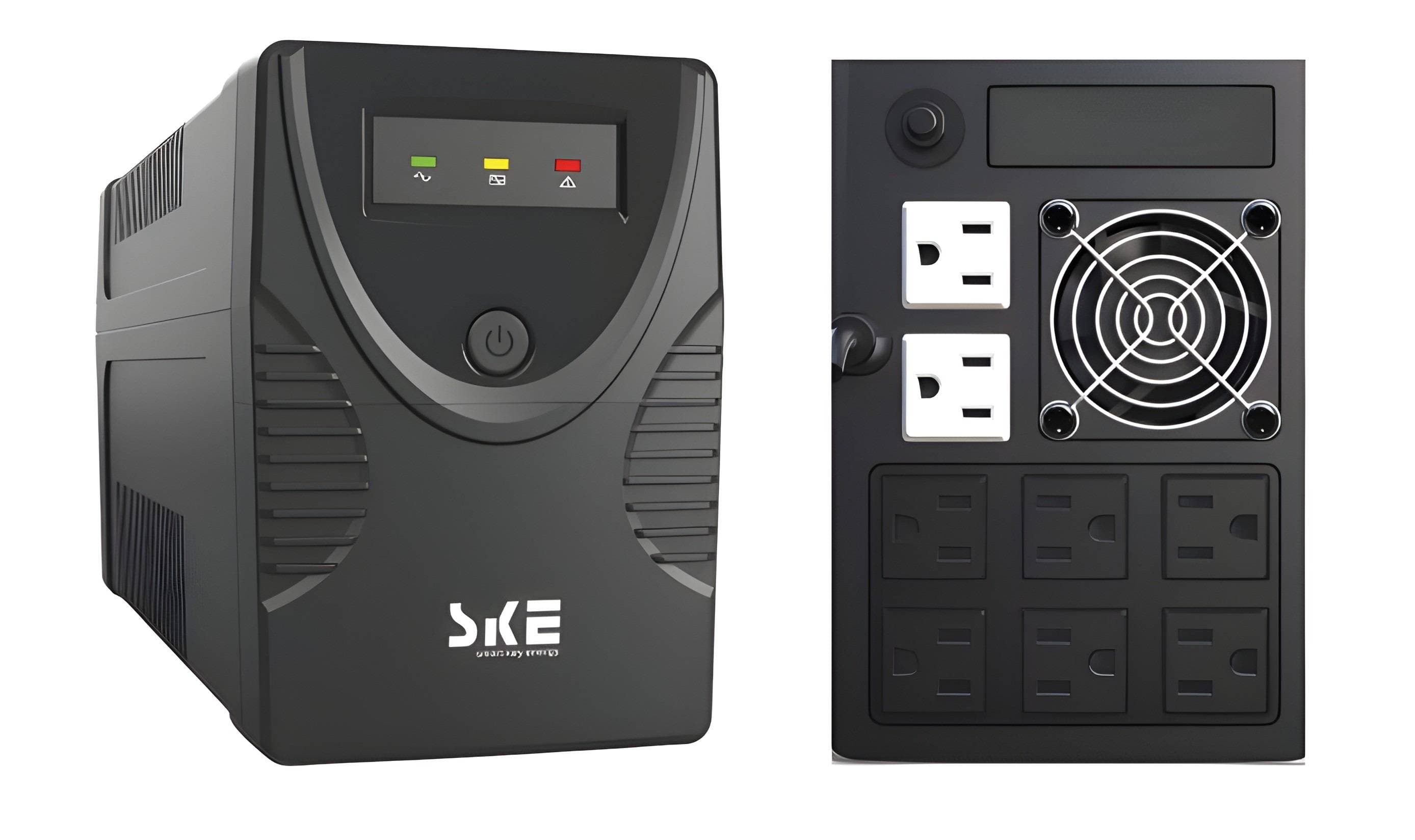 No Break Interactivo SKE Energy GP1500 1 - 500va/900w, Color Negro