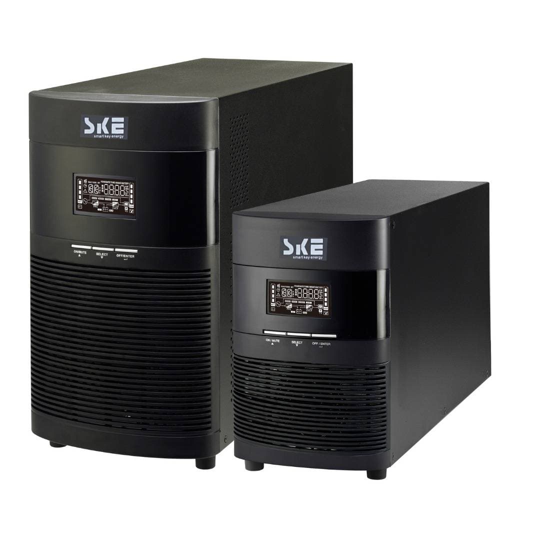 UPS Online SKE Energy (UH11-3 LS i) 3 - 000va/3, 000w, Monofásico, Doble Conversión, Color Negro, Voltaje de Entrada y Salida 120V