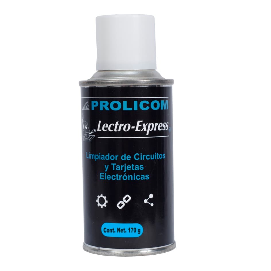 Limpiador antiestático PROLICOM - LECTRO-EXPRESS, 170ml, Limpiador en spray, Anti estáticos de circuitos