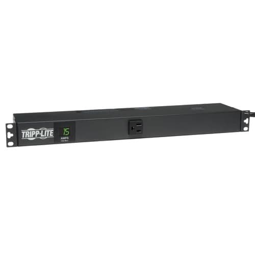 Barra multicontactos TRIPP-LITE - Metered, 1U, Horizontal, Metal, 100-127