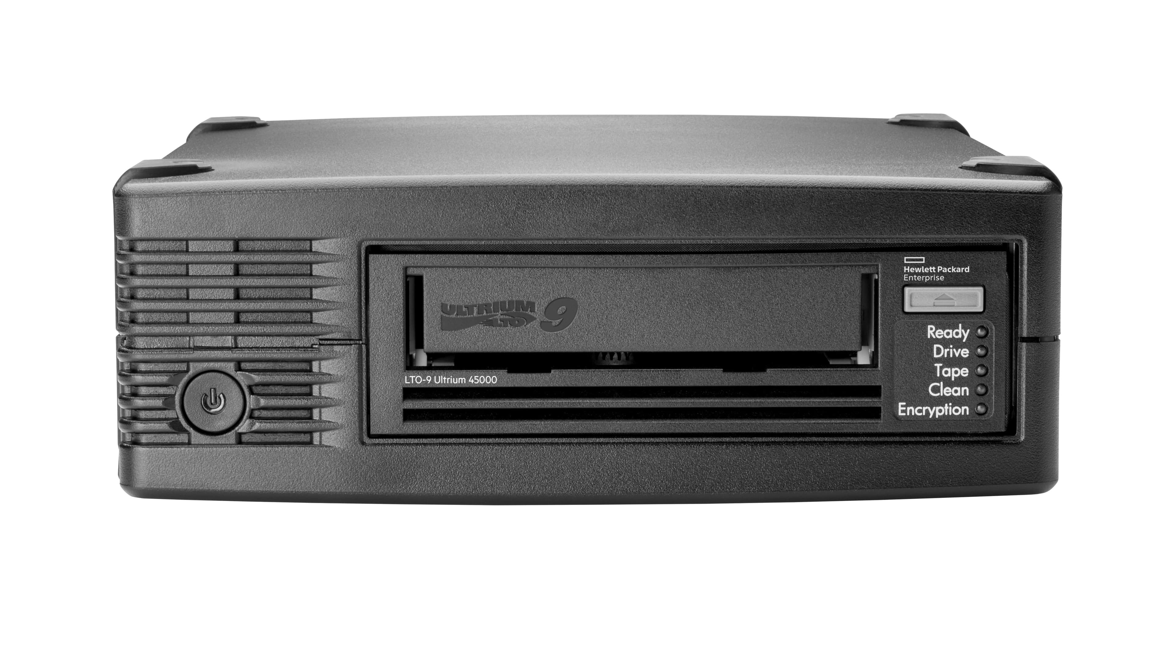 HPE Storage LTO-9 Ultrium External Tape Drive 5x LTO-9 45TB Data Cartridges -