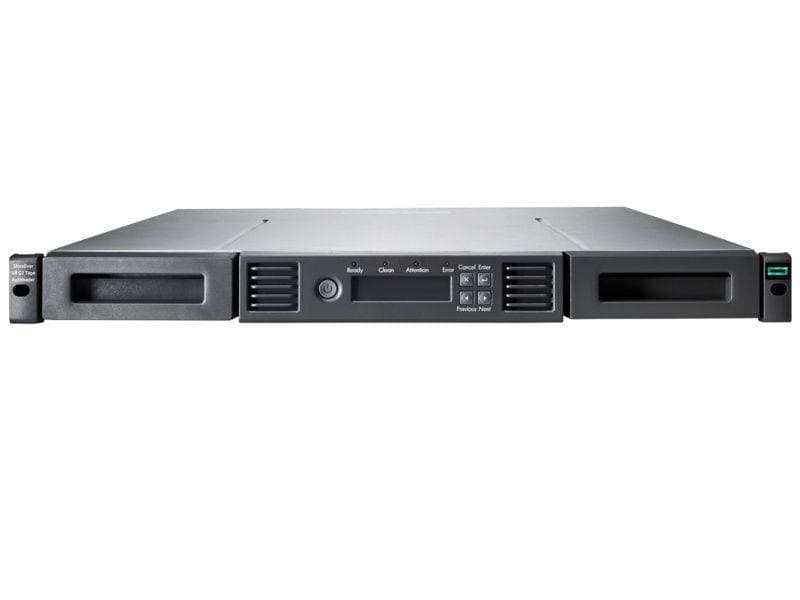 HPE Storage MSL 1/8 Tape Autoloader 1x MSL LTO-8 SAS Drive 5x LTO-8 30TB Data Cartridges -